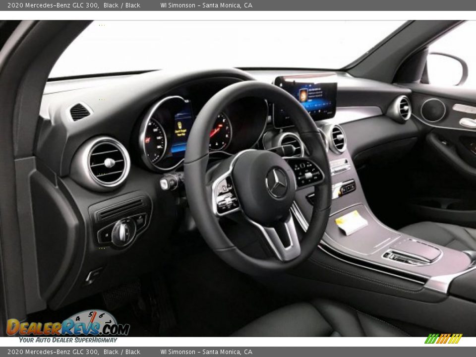 2020 Mercedes-Benz GLC 300 Black / Black Photo #4