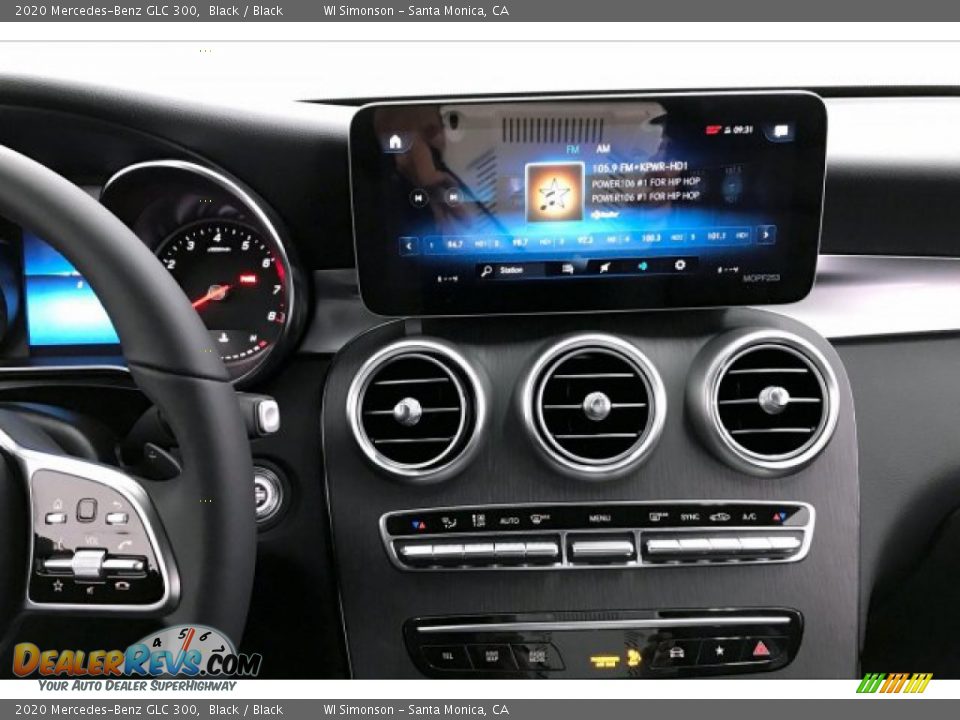 2020 Mercedes-Benz GLC 300 Black / Black Photo #6