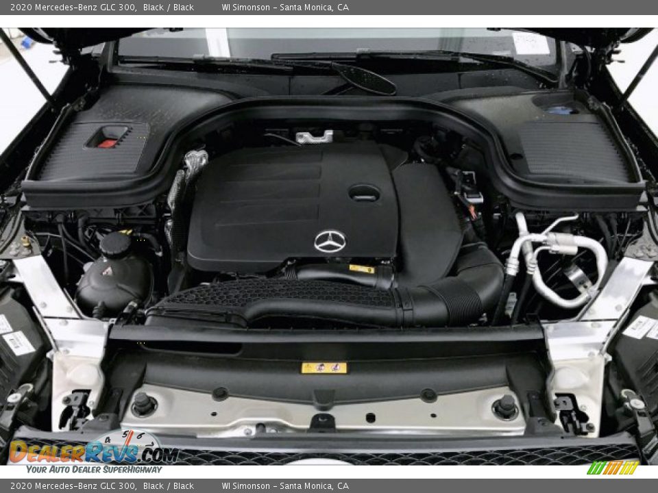 2020 Mercedes-Benz GLC 300 Black / Black Photo #8