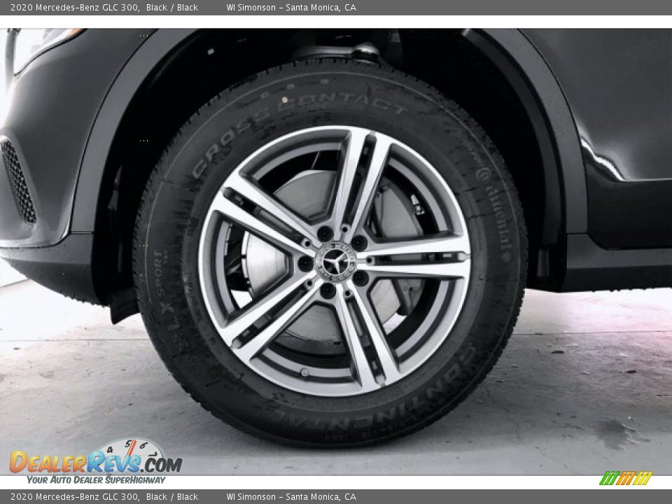 2020 Mercedes-Benz GLC 300 Black / Black Photo #9