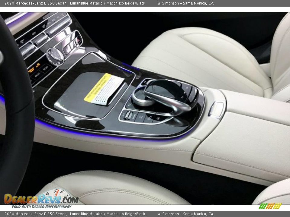 2020 Mercedes-Benz E 350 Sedan Lunar Blue Metallic / Macchiato Beige/Black Photo #7