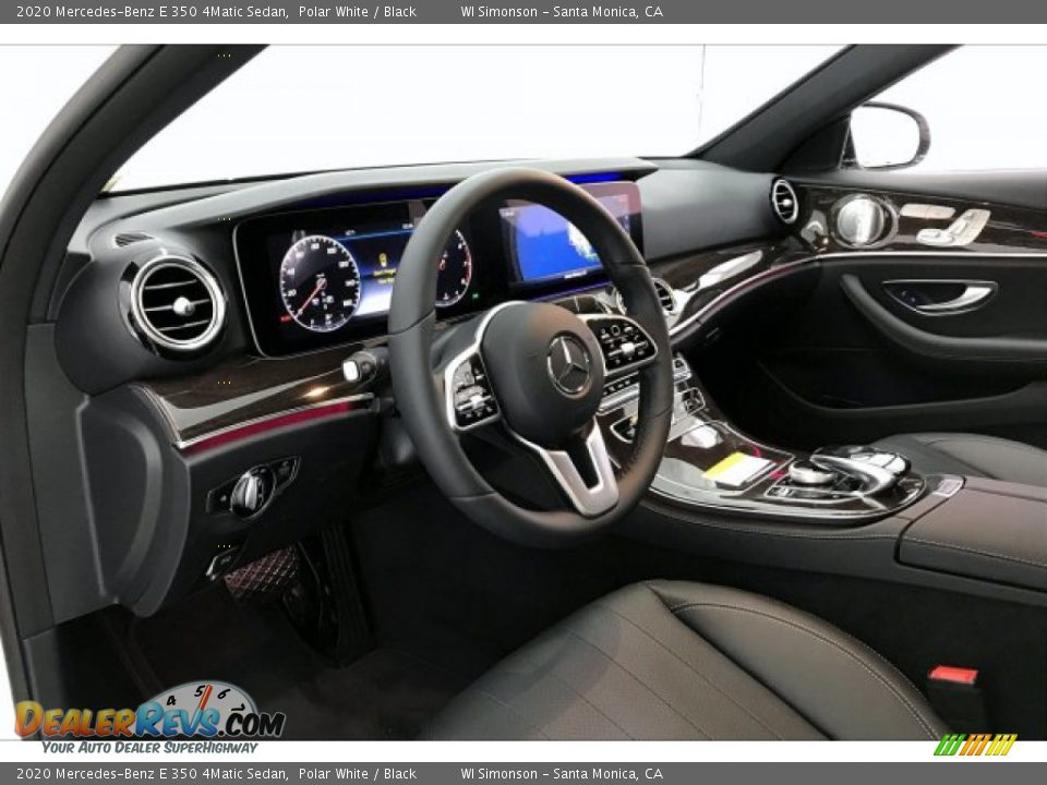 2020 Mercedes-Benz E 350 4Matic Sedan Polar White / Black Photo #4