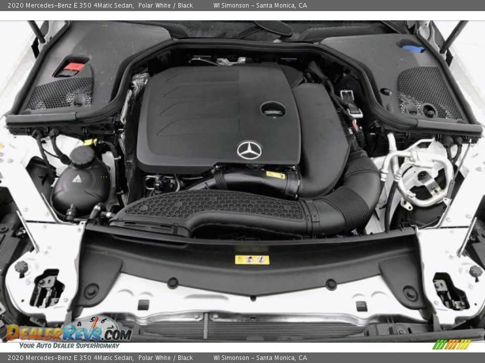 2020 Mercedes-Benz E 350 4Matic Sedan Polar White / Black Photo #8