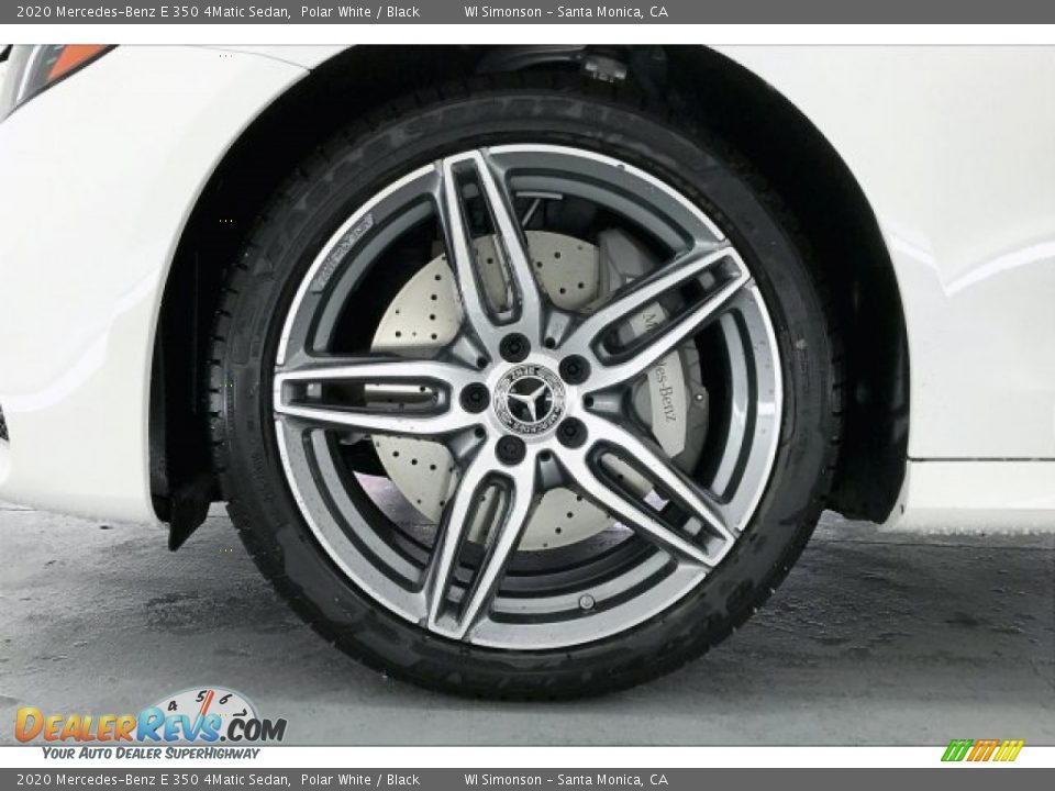 2020 Mercedes-Benz E 350 4Matic Sedan Polar White / Black Photo #9