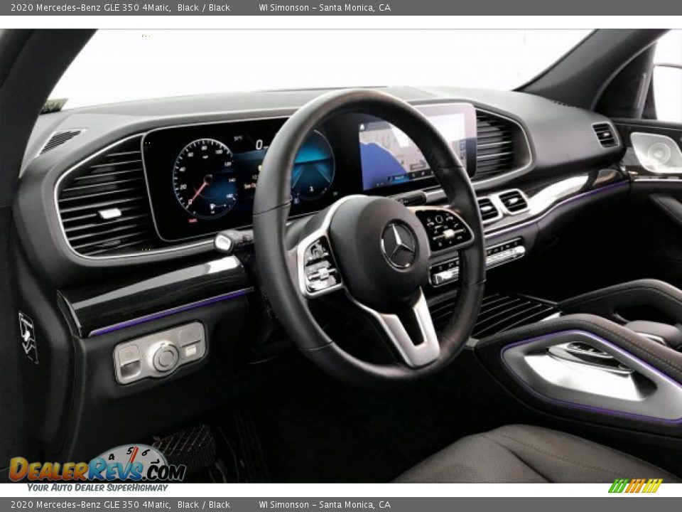 2020 Mercedes-Benz GLE 350 4Matic Black / Black Photo #4