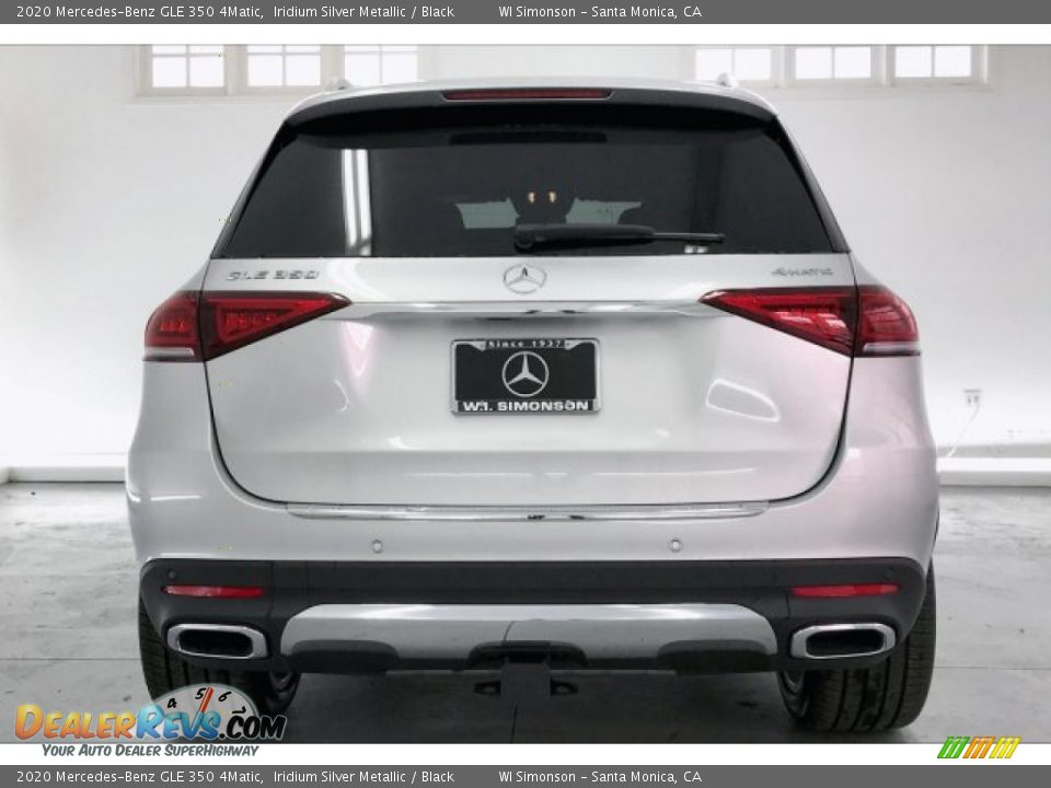 2020 Mercedes-Benz GLE 350 4Matic Iridium Silver Metallic / Black Photo #3