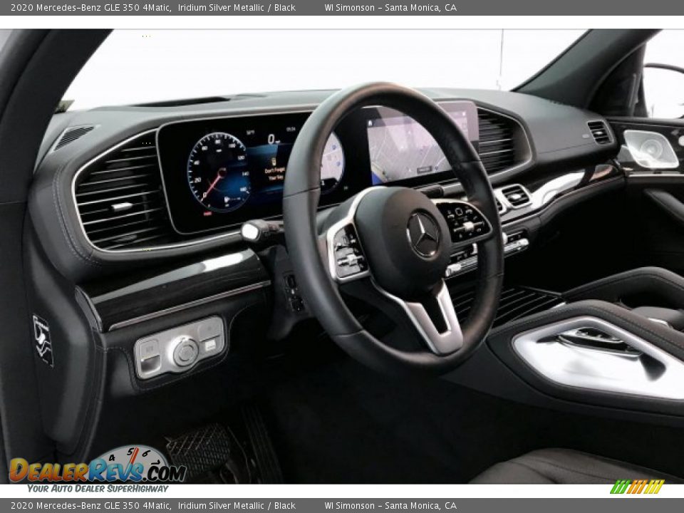 2020 Mercedes-Benz GLE 350 4Matic Iridium Silver Metallic / Black Photo #4