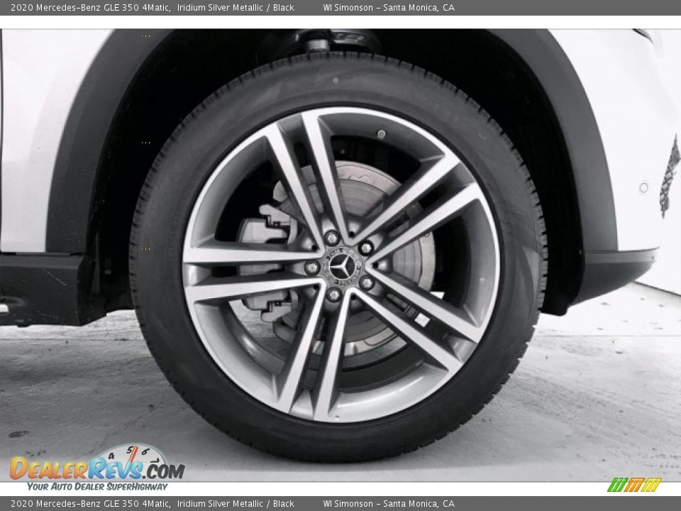 2020 Mercedes-Benz GLE 350 4Matic Iridium Silver Metallic / Black Photo #9
