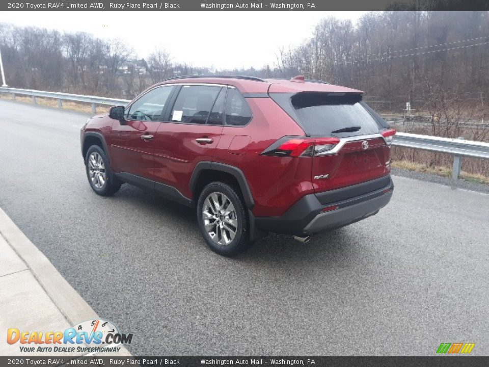 2020 Toyota RAV4 Limited AWD Ruby Flare Pearl / Black Photo #2