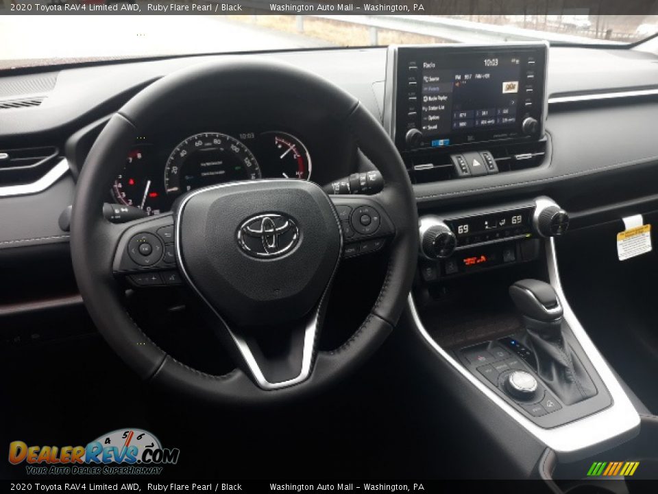 2020 Toyota RAV4 Limited AWD Ruby Flare Pearl / Black Photo #3
