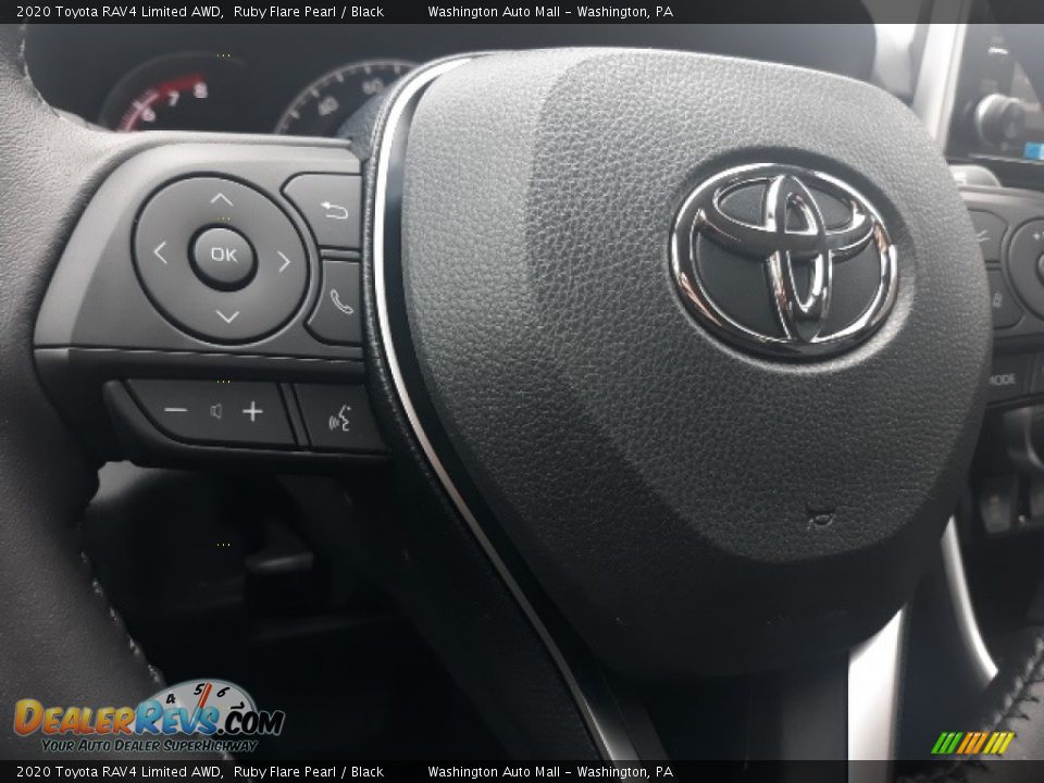 2020 Toyota RAV4 Limited AWD Ruby Flare Pearl / Black Photo #5