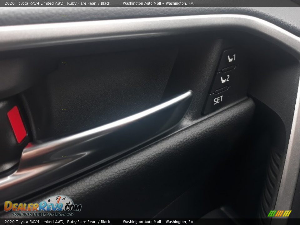 2020 Toyota RAV4 Limited AWD Ruby Flare Pearl / Black Photo #8