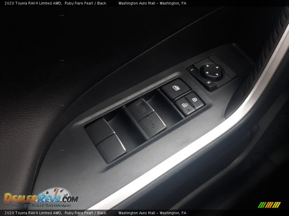 2020 Toyota RAV4 Limited AWD Ruby Flare Pearl / Black Photo #9