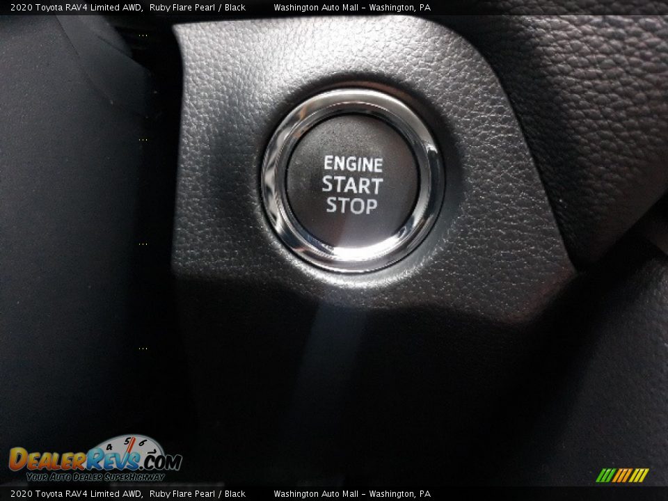 2020 Toyota RAV4 Limited AWD Ruby Flare Pearl / Black Photo #11
