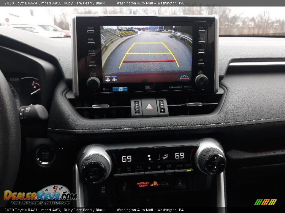 2020 Toyota RAV4 Limited AWD Ruby Flare Pearl / Black Photo #13