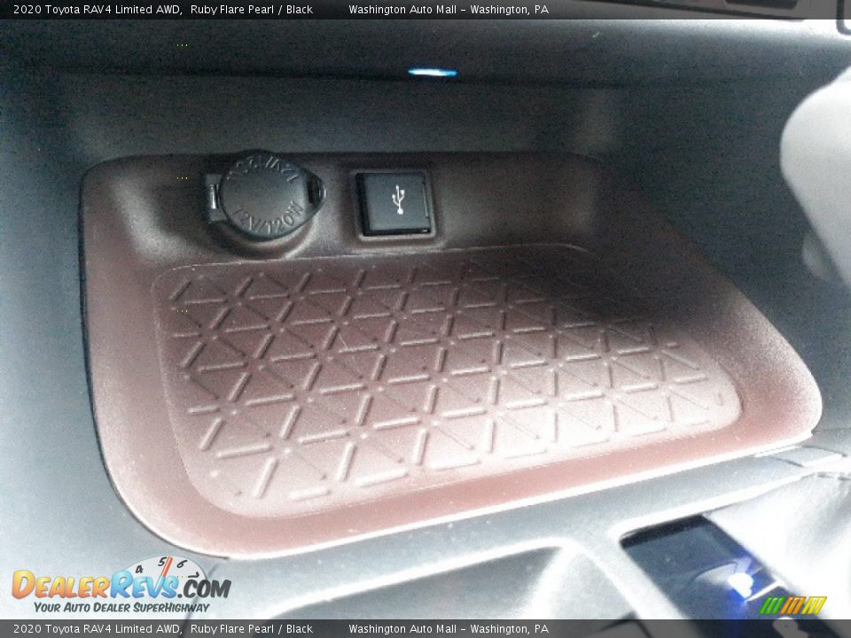 2020 Toyota RAV4 Limited AWD Ruby Flare Pearl / Black Photo #15