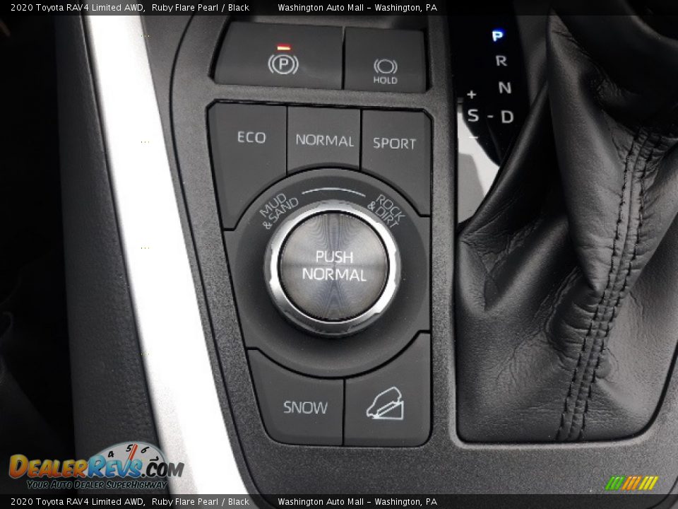 2020 Toyota RAV4 Limited AWD Ruby Flare Pearl / Black Photo #17