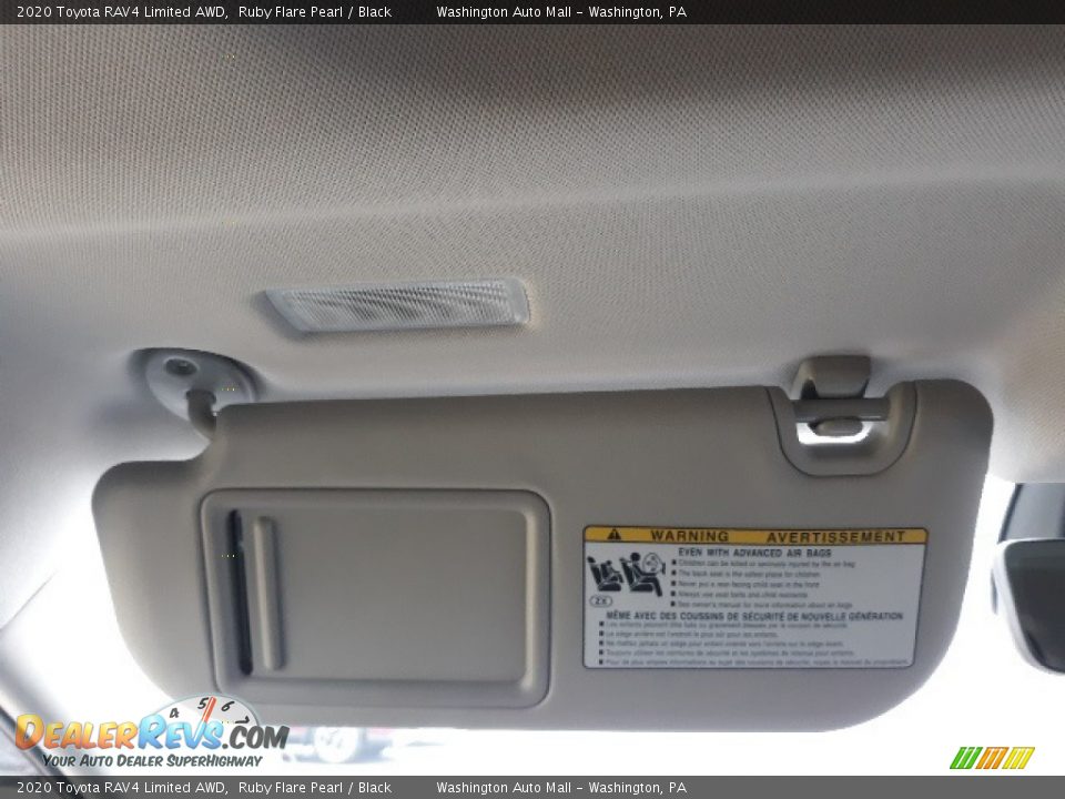 2020 Toyota RAV4 Limited AWD Ruby Flare Pearl / Black Photo #19