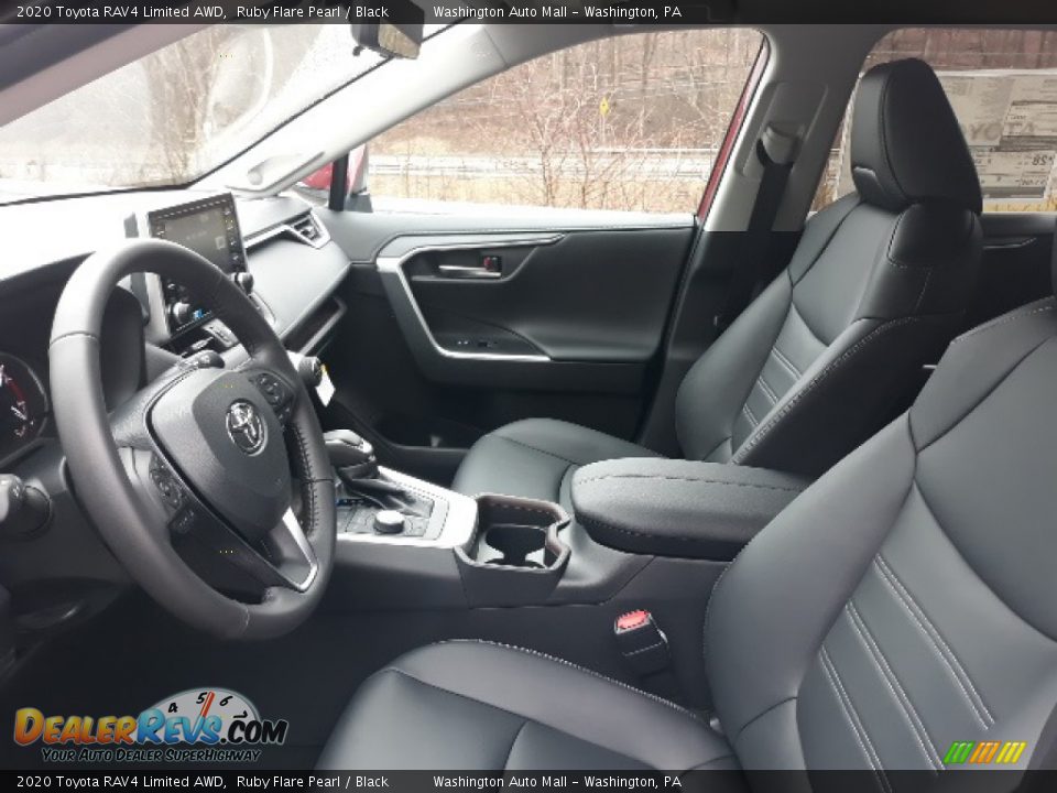 2020 Toyota RAV4 Limited AWD Ruby Flare Pearl / Black Photo #22