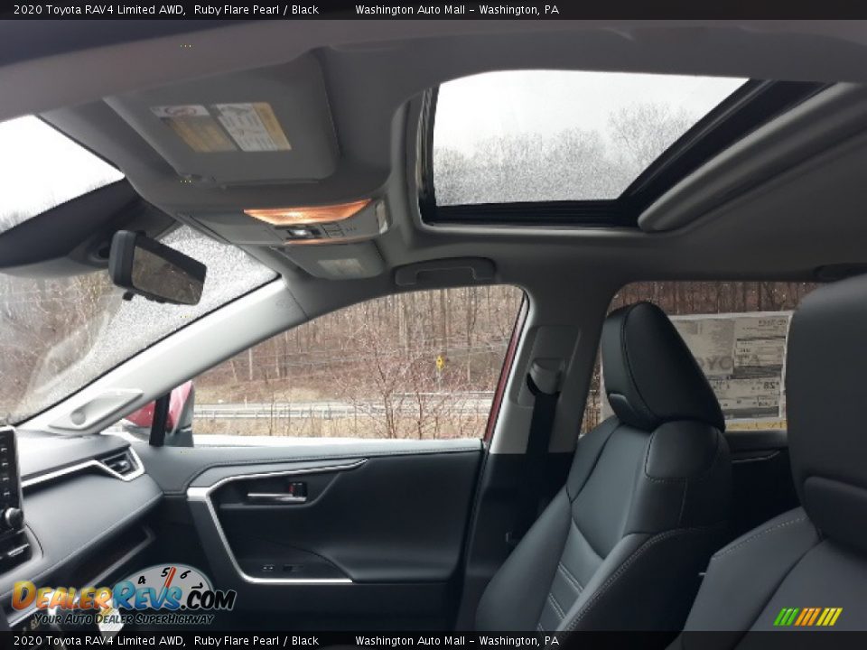 2020 Toyota RAV4 Limited AWD Ruby Flare Pearl / Black Photo #24