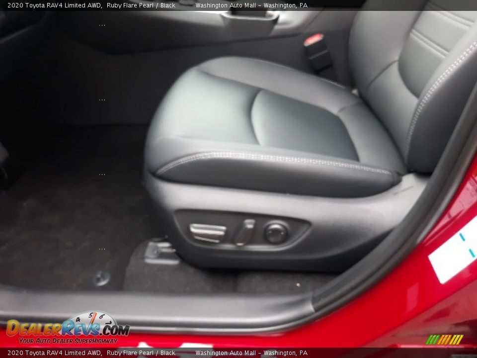 2020 Toyota RAV4 Limited AWD Ruby Flare Pearl / Black Photo #25