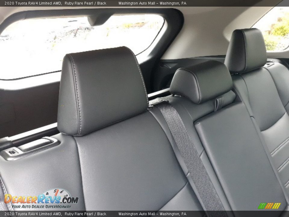 2020 Toyota RAV4 Limited AWD Ruby Flare Pearl / Black Photo #34