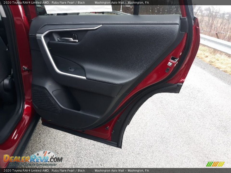 2020 Toyota RAV4 Limited AWD Ruby Flare Pearl / Black Photo #36