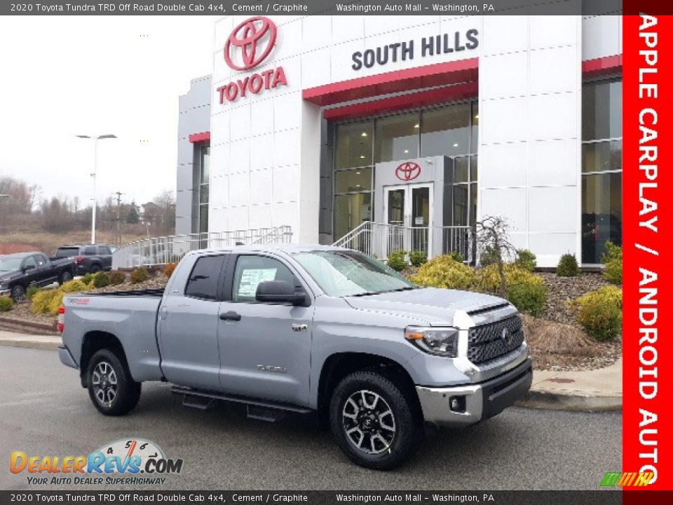 2020 Toyota Tundra TRD Off Road Double Cab 4x4 Cement / Graphite Photo #1