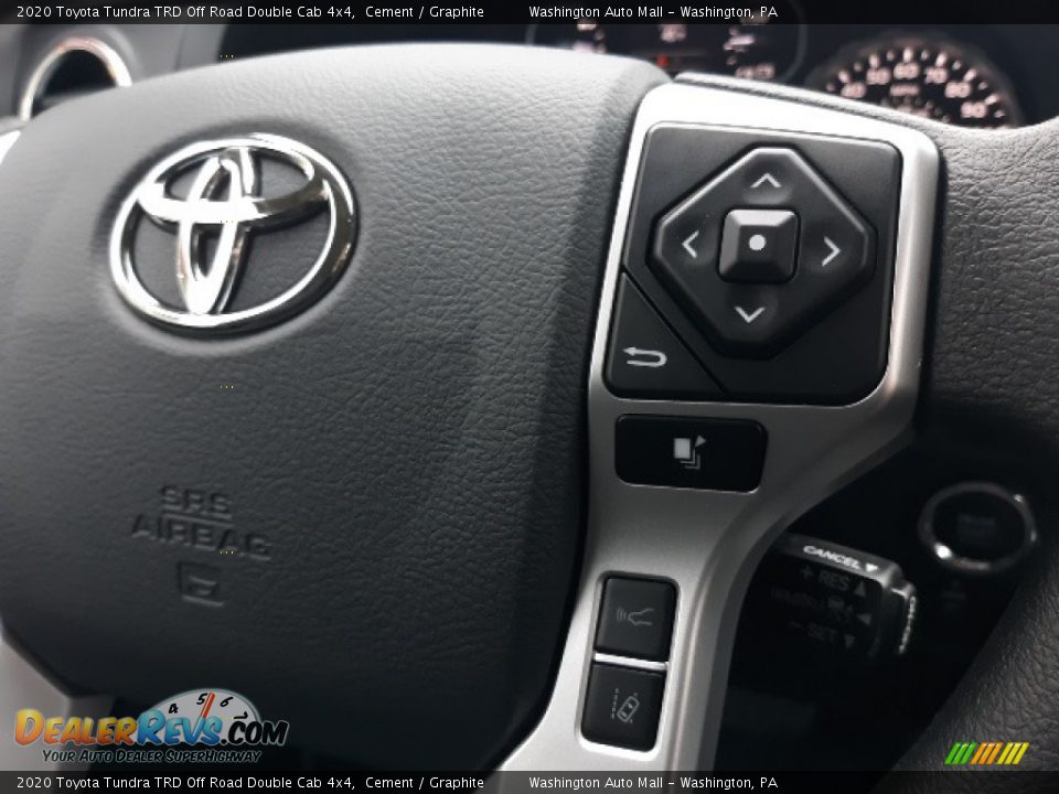 2020 Toyota Tundra TRD Off Road Double Cab 4x4 Cement / Graphite Photo #6
