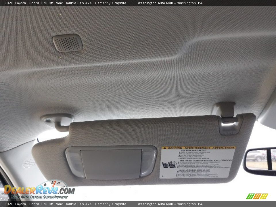 2020 Toyota Tundra TRD Off Road Double Cab 4x4 Cement / Graphite Photo #16