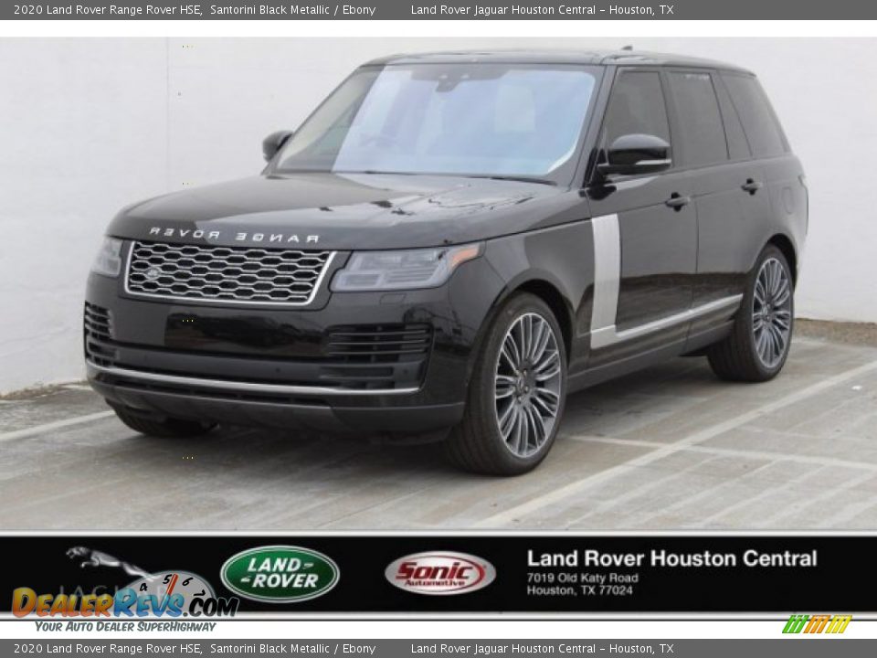2020 Land Rover Range Rover HSE Santorini Black Metallic / Ebony Photo #1