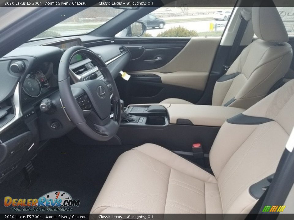 2020 Lexus ES 300h Atomic Silver / Chateau Photo #2
