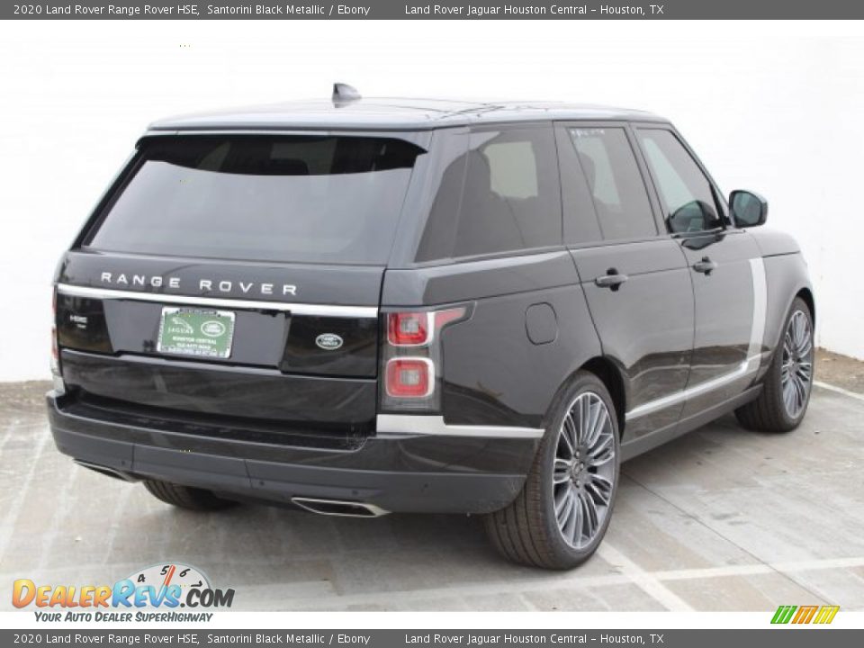 2020 Land Rover Range Rover HSE Santorini Black Metallic / Ebony Photo #2