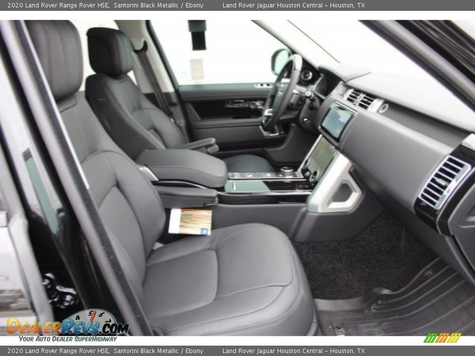 2020 Land Rover Range Rover HSE Santorini Black Metallic / Ebony Photo #3