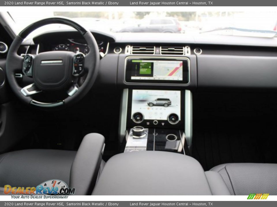 2020 Land Rover Range Rover HSE Santorini Black Metallic / Ebony Photo #4