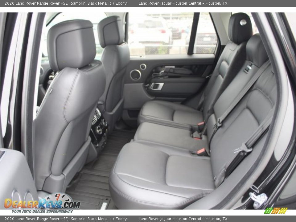 2020 Land Rover Range Rover HSE Santorini Black Metallic / Ebony Photo #5