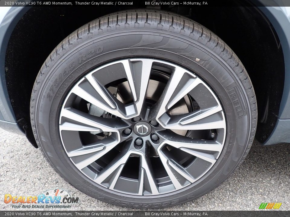 2020 Volvo XC90 T6 AWD Momentum Wheel Photo #6