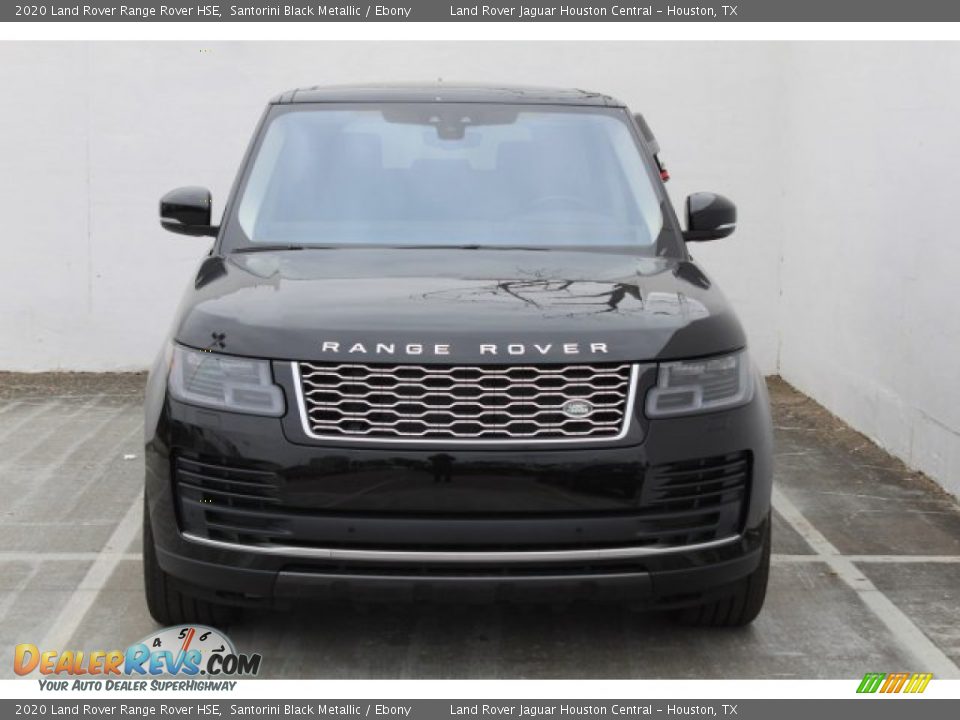 2020 Land Rover Range Rover HSE Santorini Black Metallic / Ebony Photo #8
