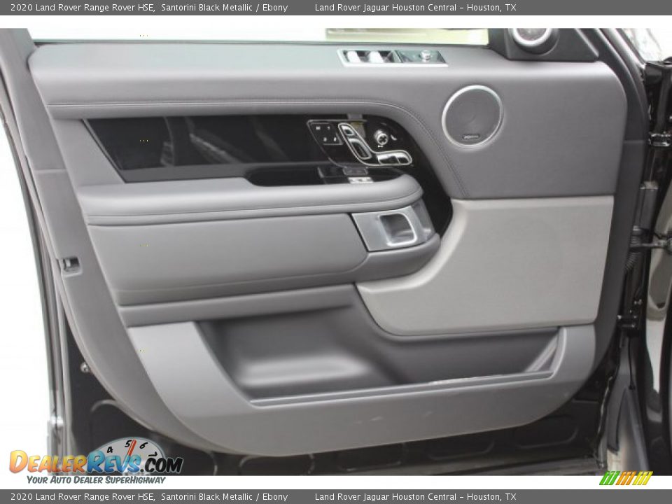 2020 Land Rover Range Rover HSE Santorini Black Metallic / Ebony Photo #10