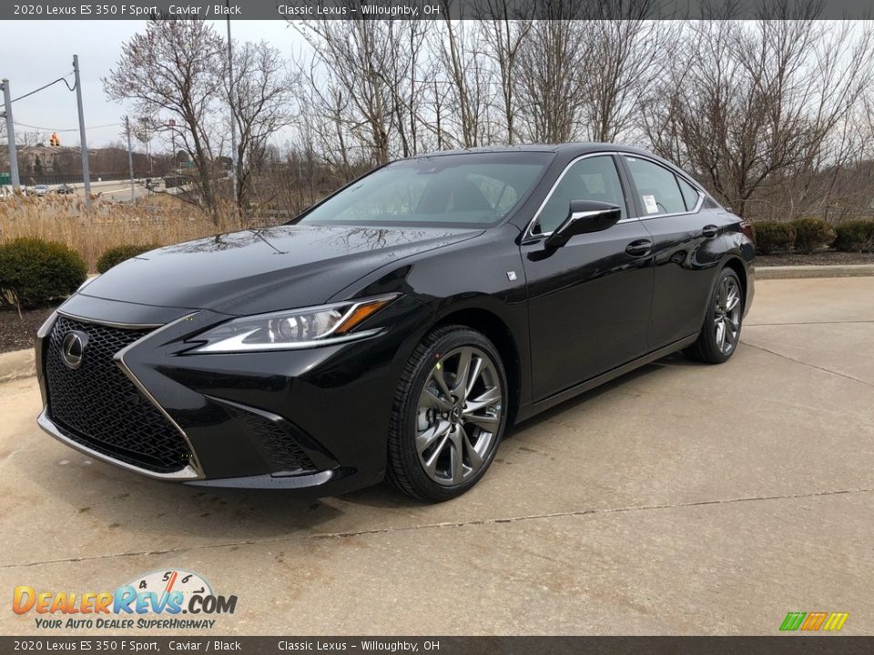 2020 Lexus ES 350 F Sport Caviar / Black Photo #1