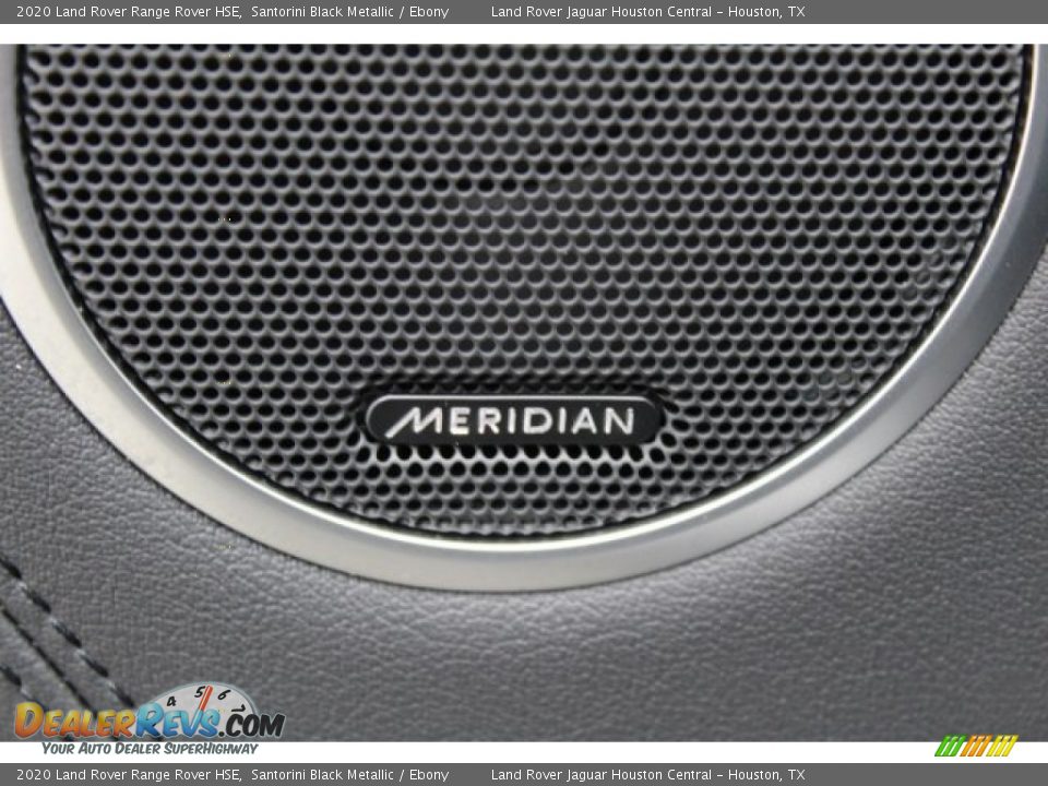 2020 Land Rover Range Rover HSE Santorini Black Metallic / Ebony Photo #11