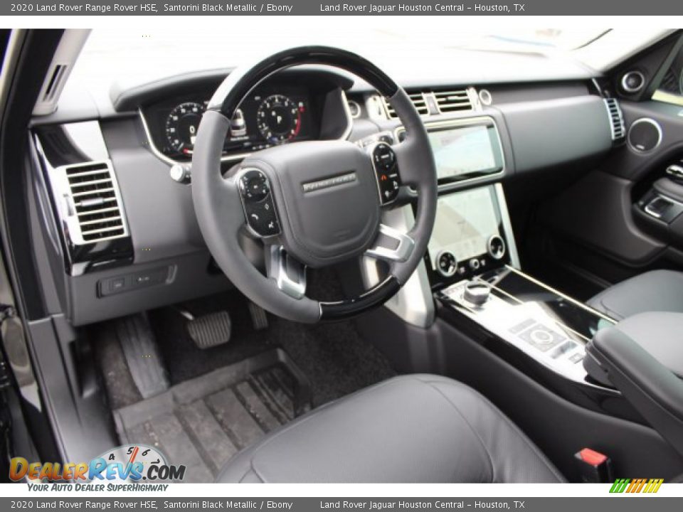 2020 Land Rover Range Rover HSE Santorini Black Metallic / Ebony Photo #12