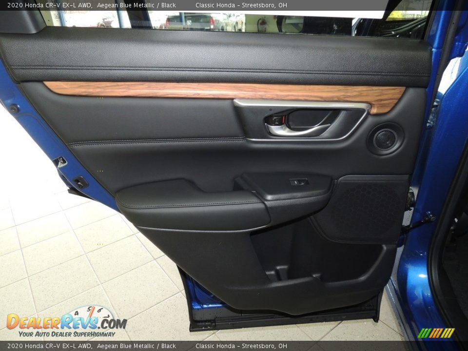 2020 Honda CR-V EX-L AWD Aegean Blue Metallic / Black Photo #10