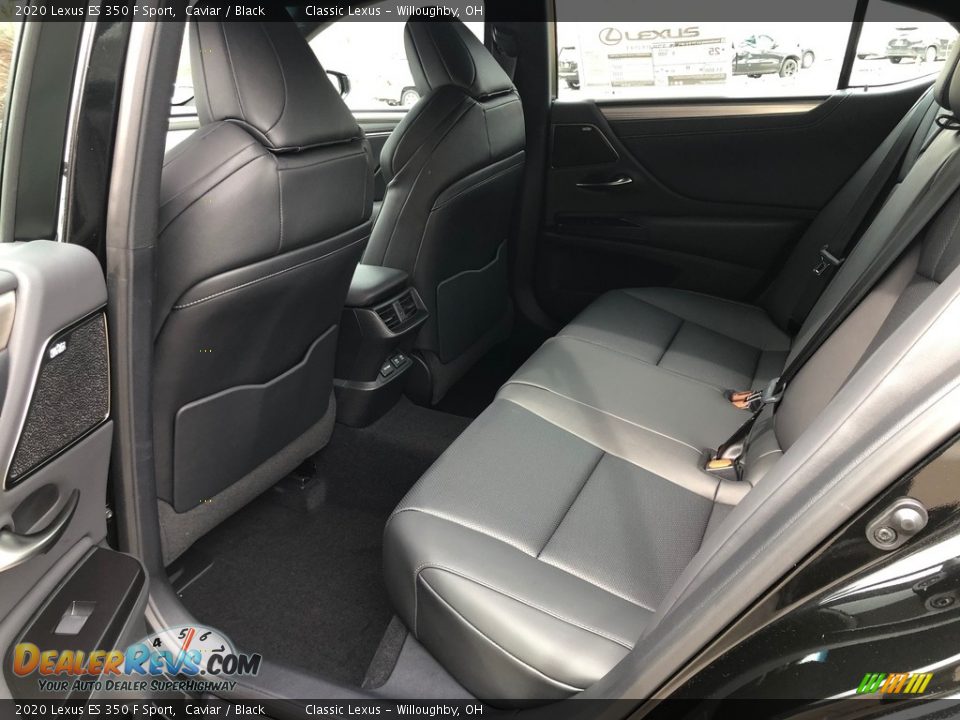 2020 Lexus ES 350 F Sport Caviar / Black Photo #3