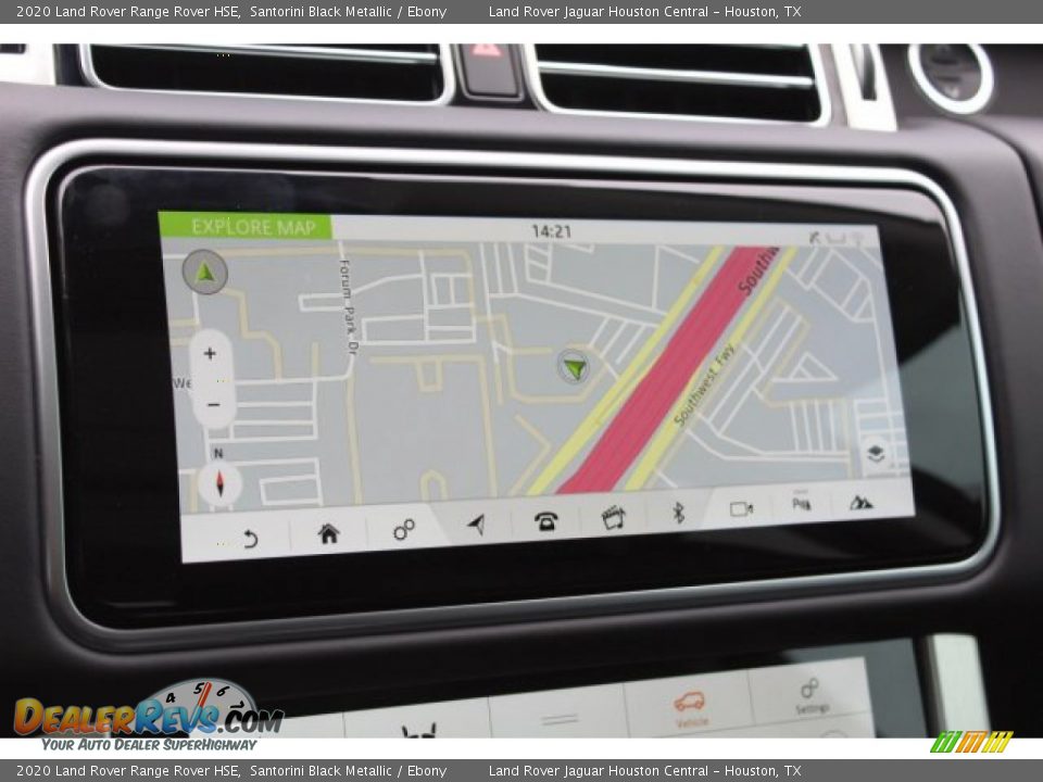 2020 Land Rover Range Rover HSE Santorini Black Metallic / Ebony Photo #14