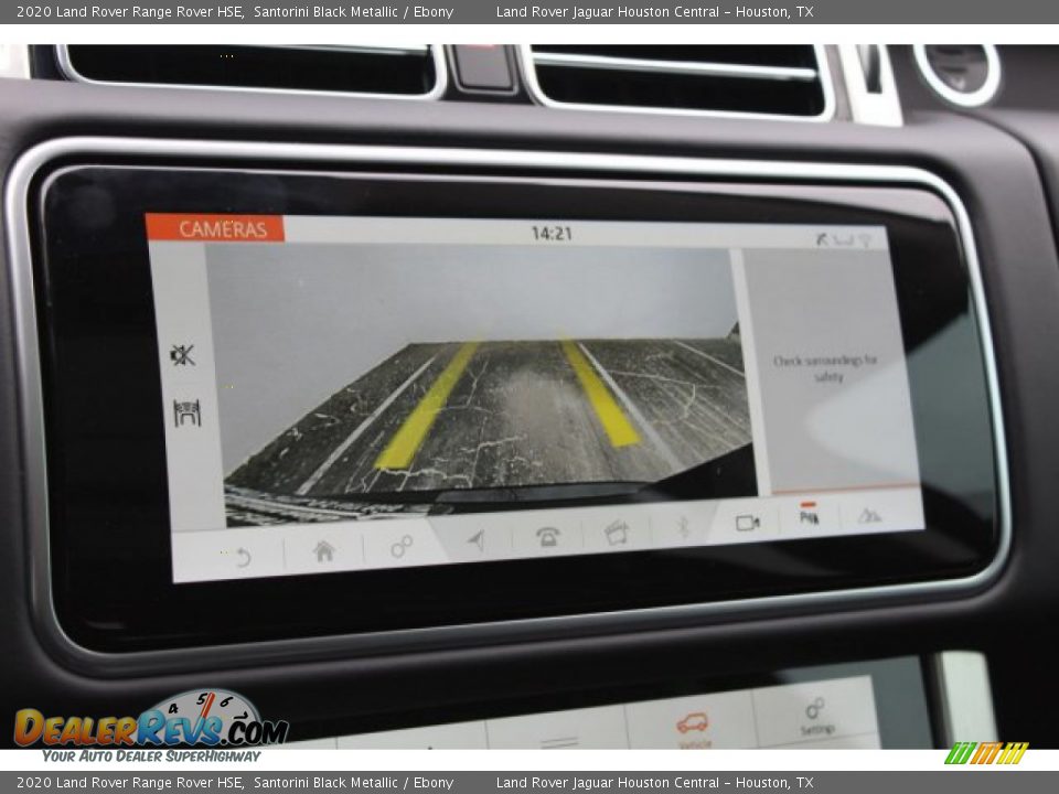 2020 Land Rover Range Rover HSE Santorini Black Metallic / Ebony Photo #15