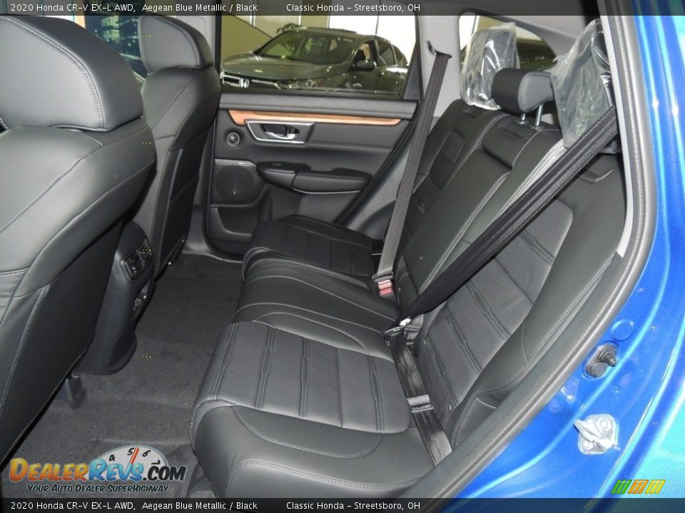 2020 Honda CR-V EX-L AWD Aegean Blue Metallic / Black Photo #13