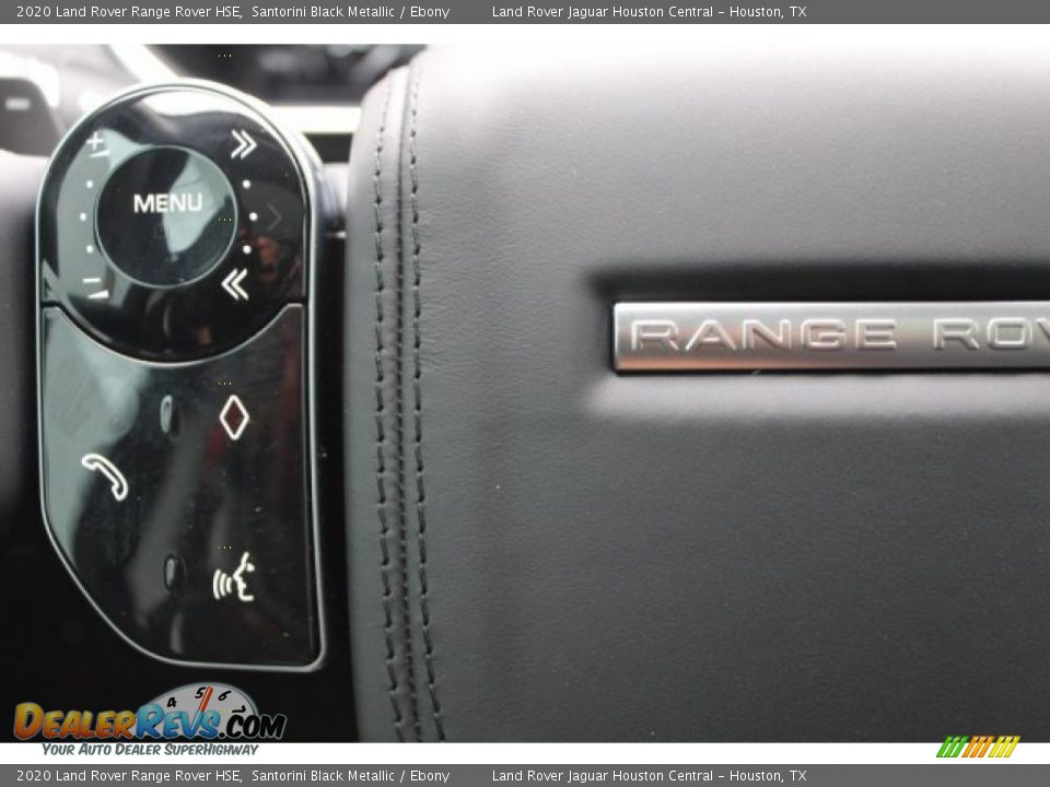 2020 Land Rover Range Rover HSE Santorini Black Metallic / Ebony Photo #20