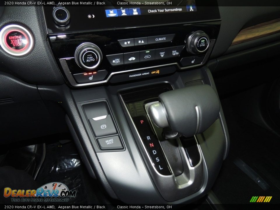 2020 Honda CR-V EX-L AWD Aegean Blue Metallic / Black Photo #17