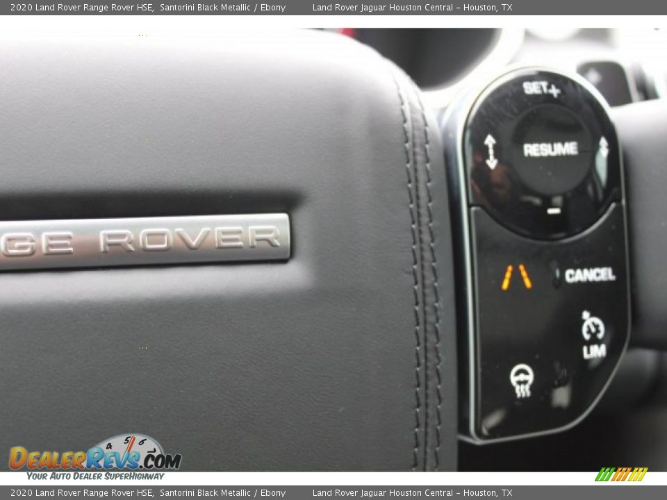 2020 Land Rover Range Rover HSE Santorini Black Metallic / Ebony Photo #21